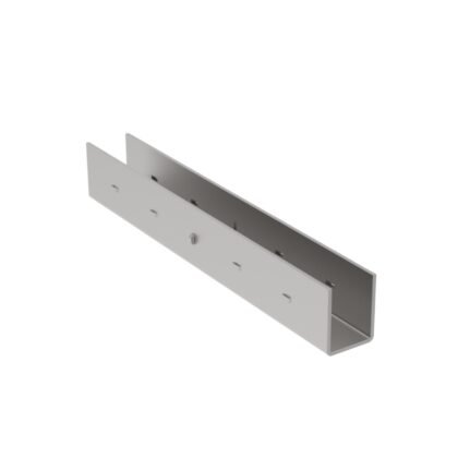 Element de îmbinare șină aluminiu 200 mm pentru profile A020